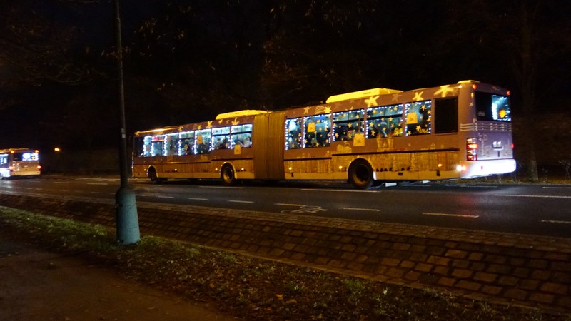 Slavnostní rozsvícení vánoční flotily