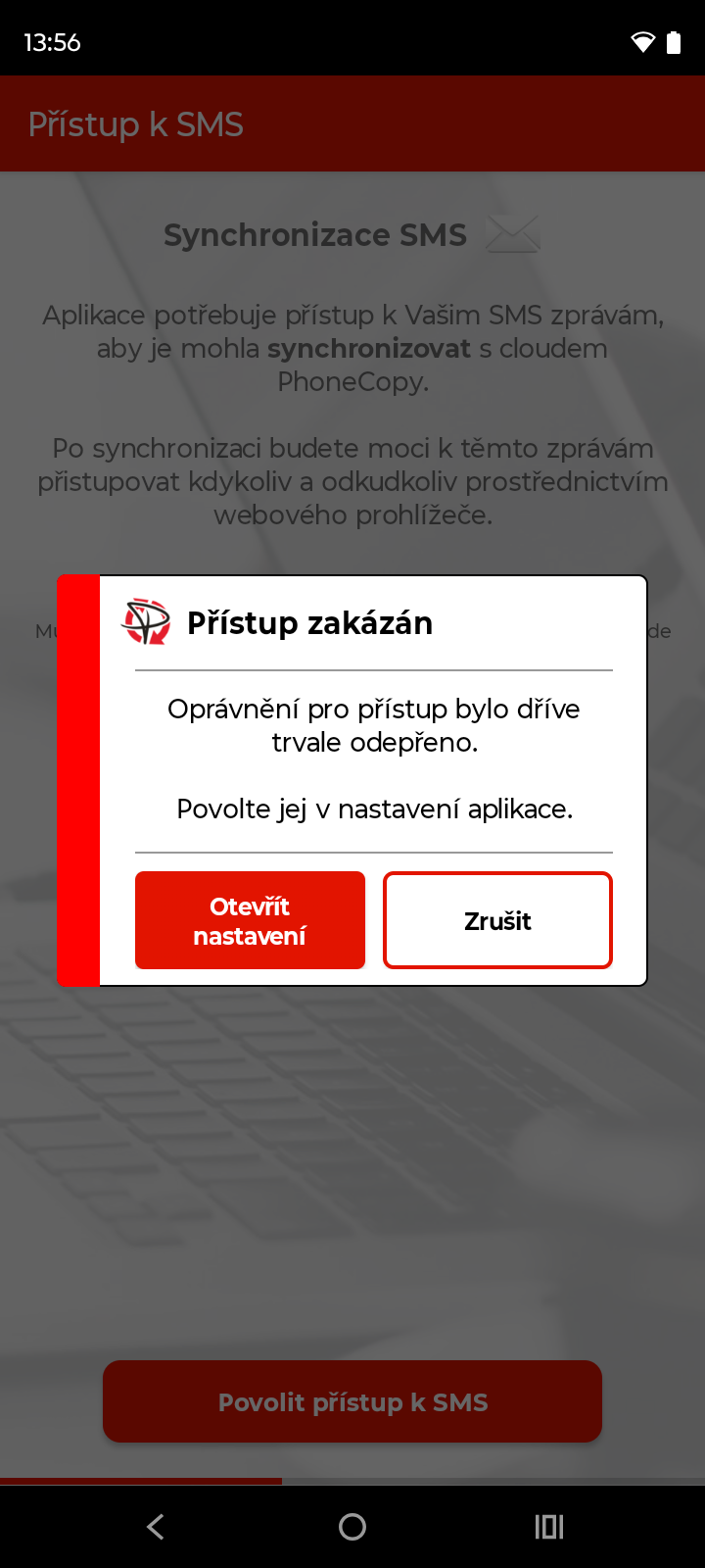 Přístup zakázán