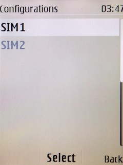 Select SIM