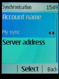 Zvolte Account name