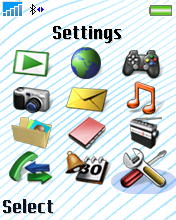 Select Settings