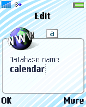 Napište Calendar