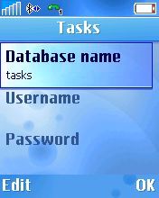 Type in tasks