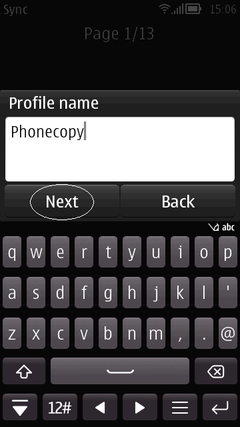 phonecopy no amazon contacts