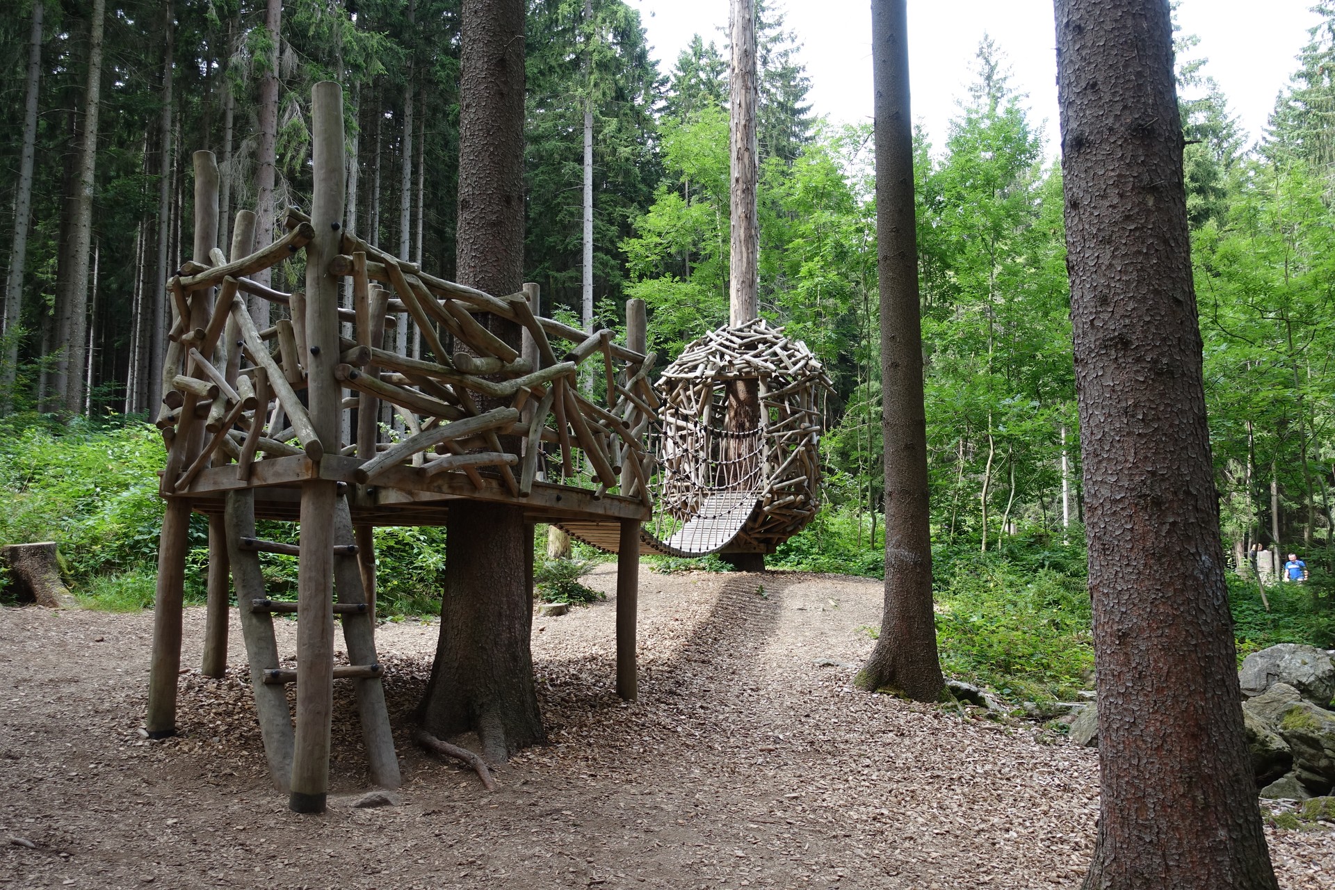 Prachatice, areál lesních her