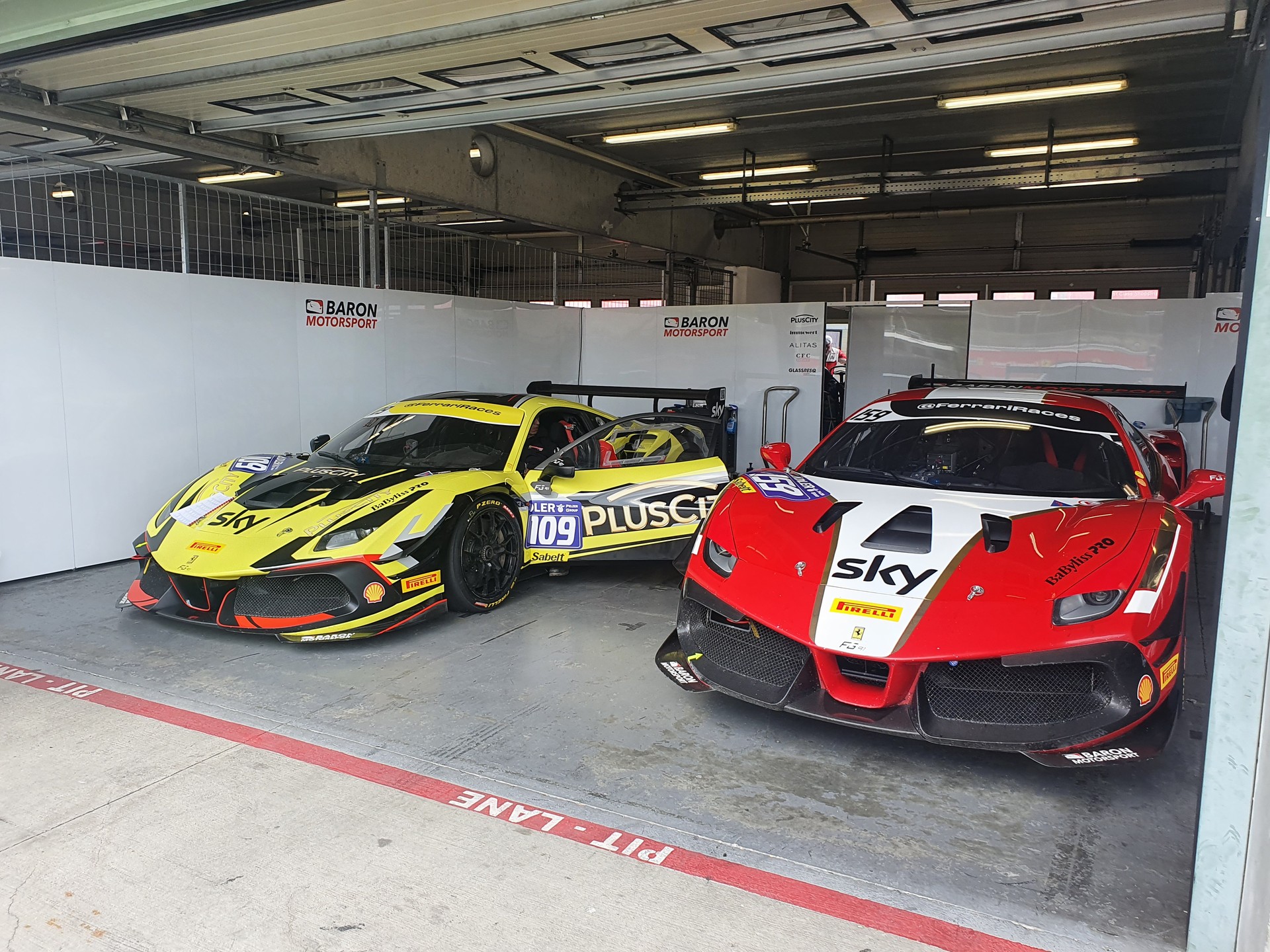 Baron Motorsport - Ferrari Challenge Brno 2021, paddock