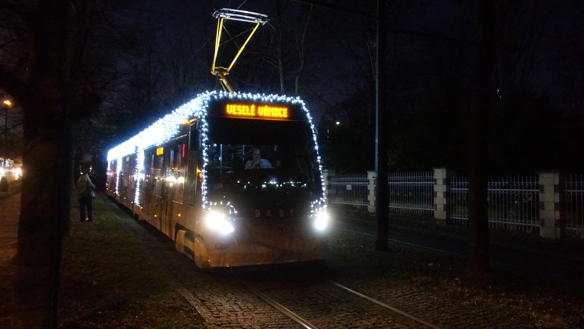 Slavnostní rozsvícení vánoční flotily