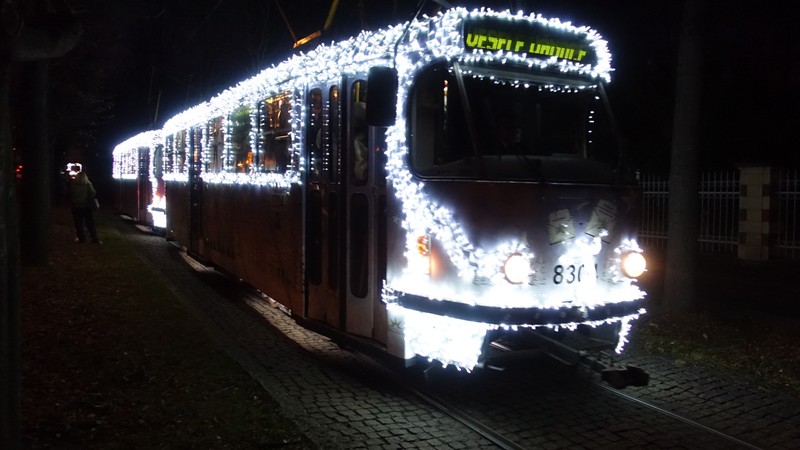 Slavnostní rozsvícení vánoční flotily