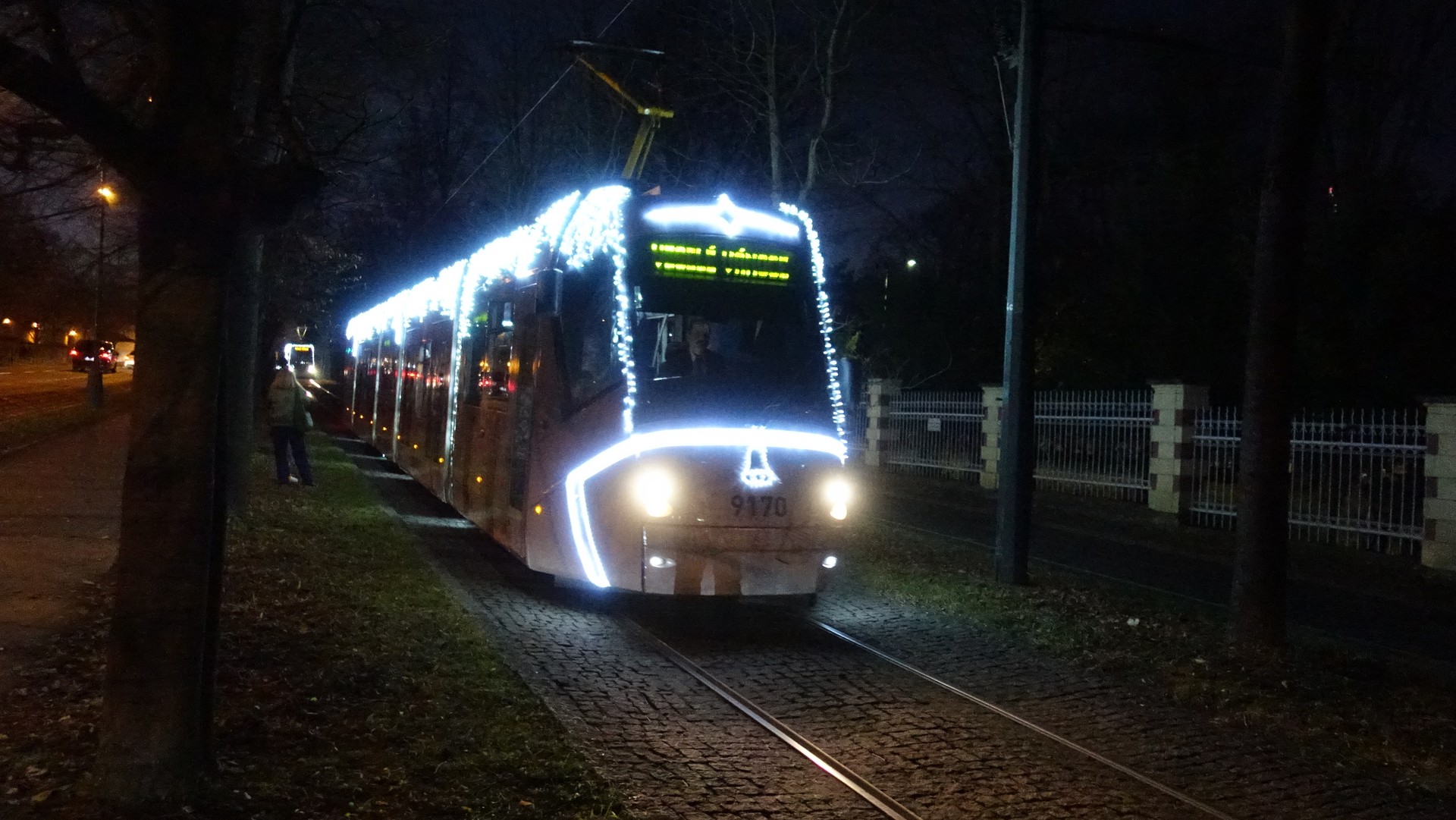 Slavnostní rozsvícení vánoční flotily