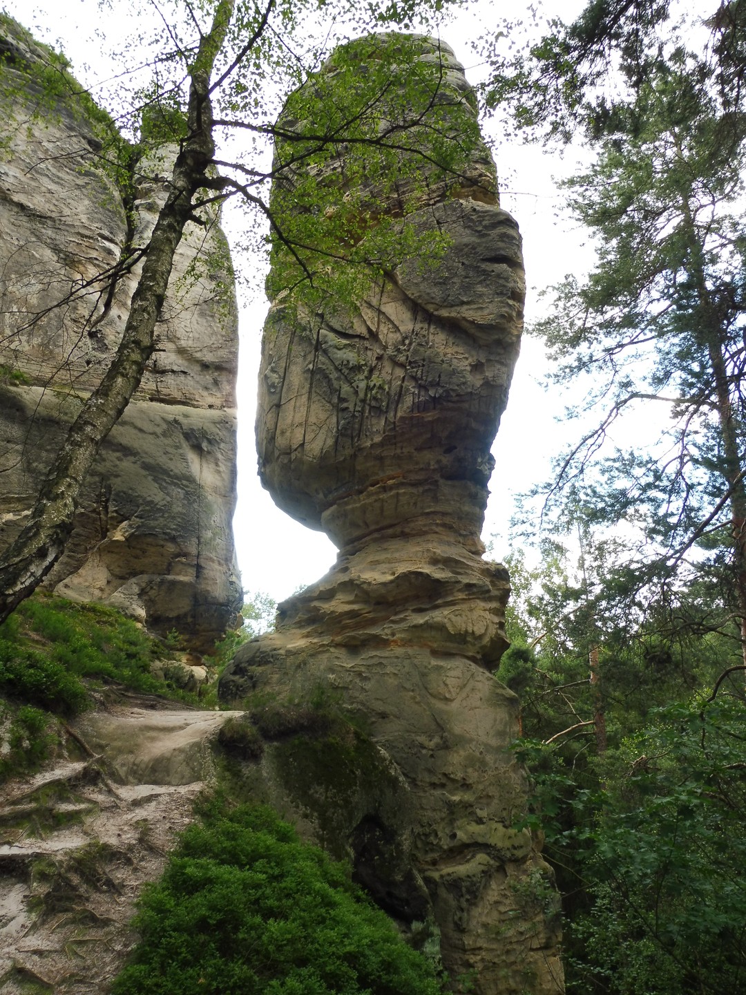 Jedna ze skalních věží
