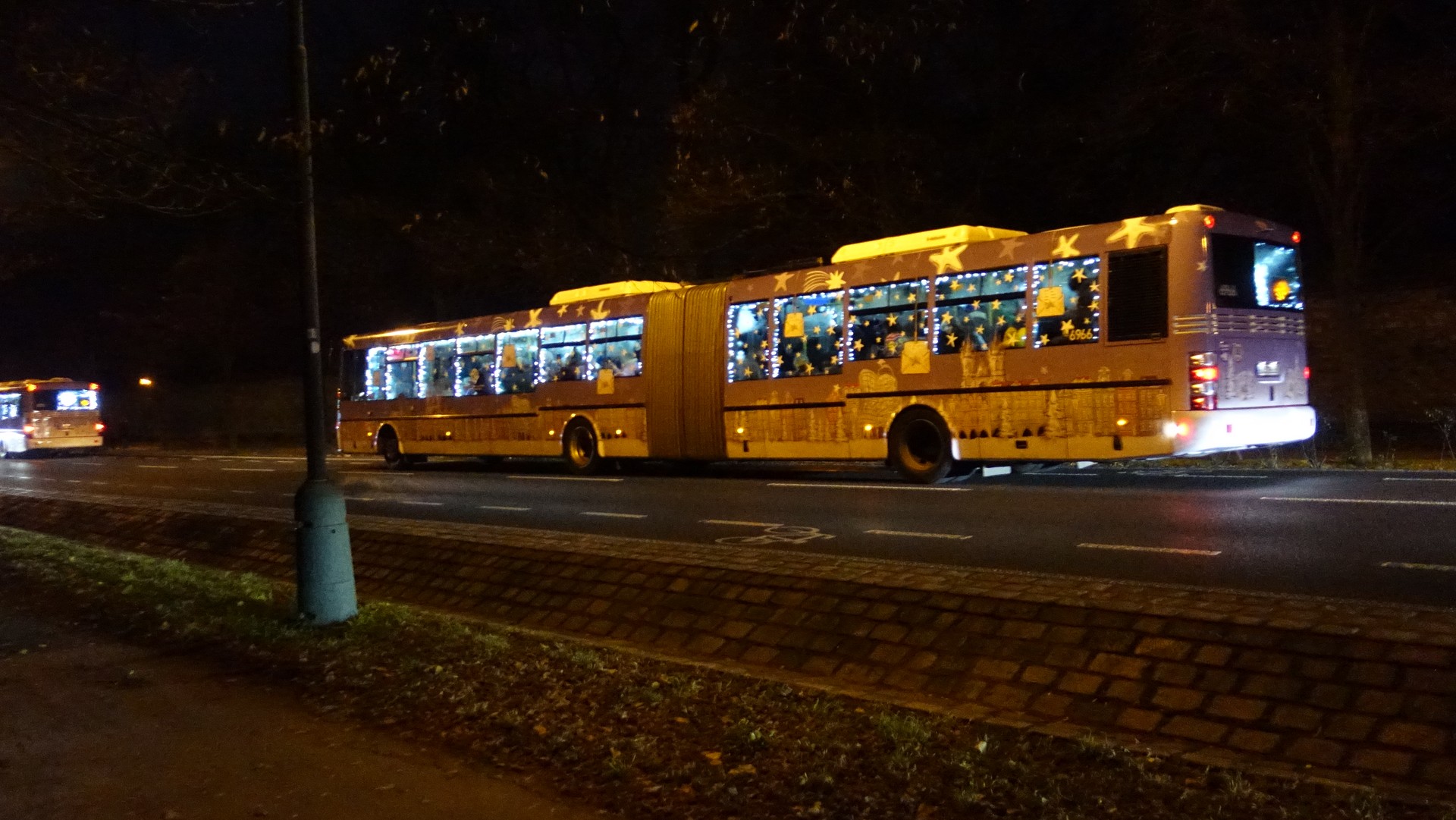 Slavnostní rozsvícení vánoční flotily