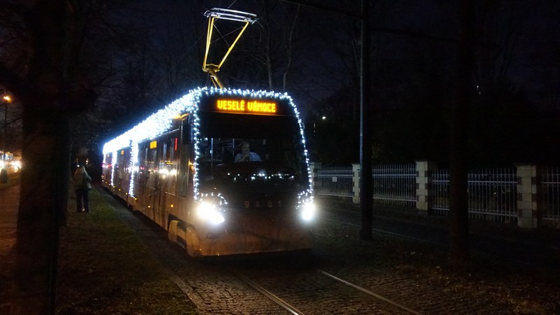 Slavnostní rozsvícení vánoční flotily