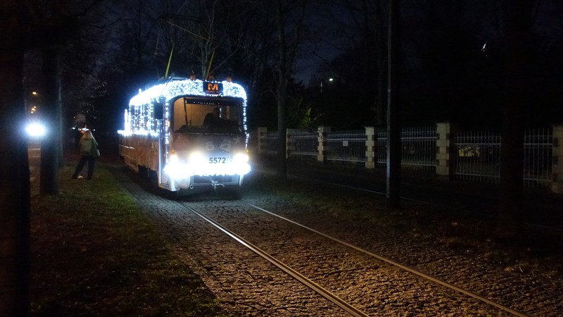 Slavnostní rozsvícení vánoční flotily